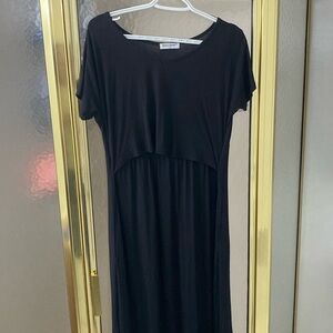 Long black dress